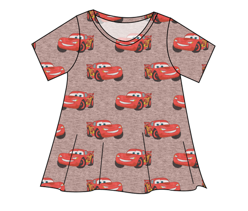 Vintage Lightning Ladies' Swing Tee