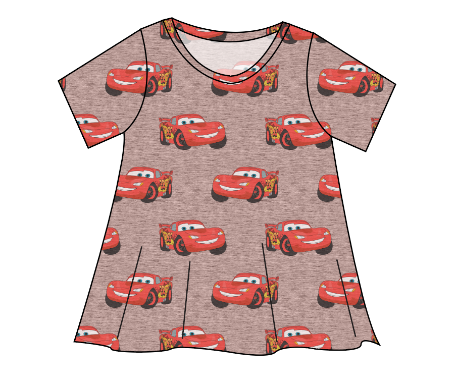 Vintage Lightning Ladies' Swing Tee