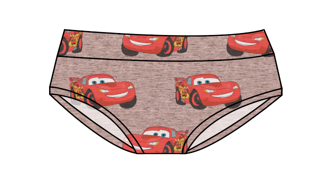 Vintage Lightning Ladies' Underwear