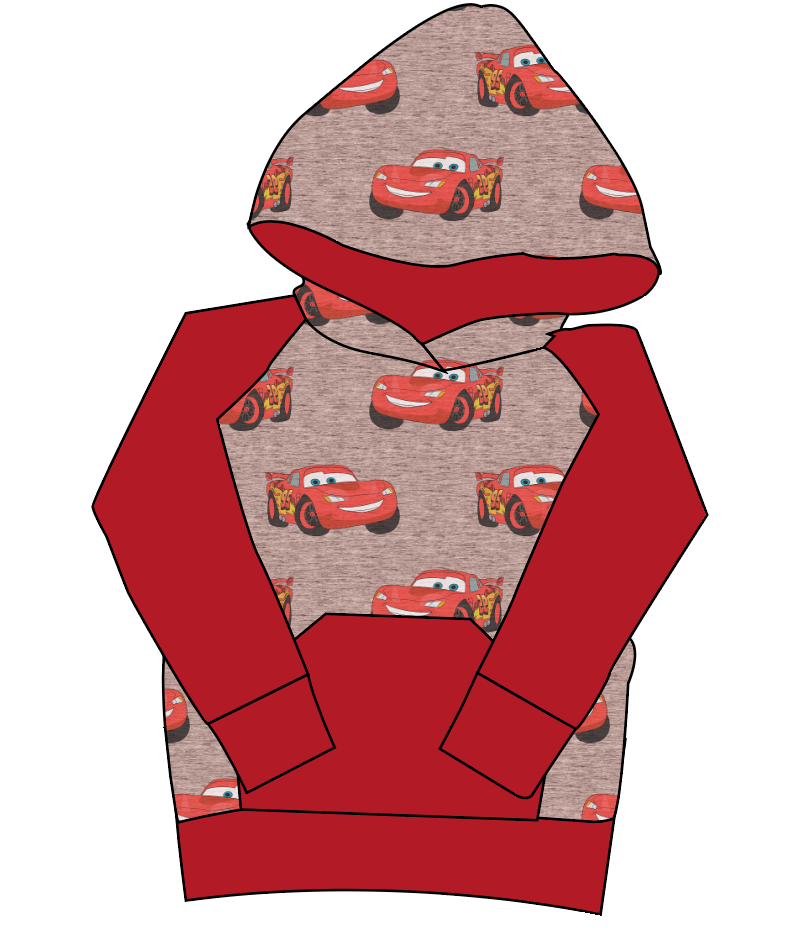 Vintage Lightning Mens' Hoodie