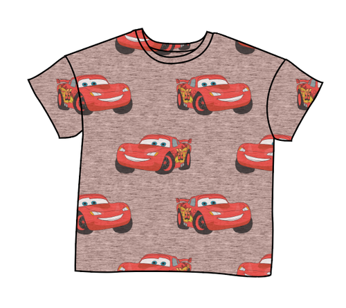 Vintage Lightning Oversized Tee