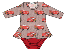 Load image into Gallery viewer, Vintage Lightning Peplum Top