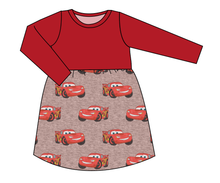Load image into Gallery viewer, Vintage Lightning Play Dress