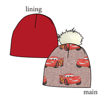 Load image into Gallery viewer, Vintage Lightning Slouchy Beanie (Reversible!)