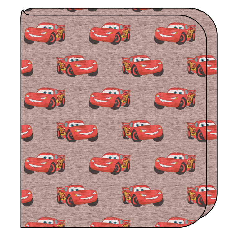 Vintage Lightning Swaddle Blanket