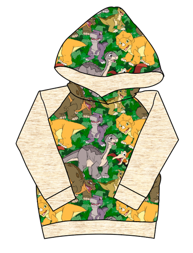 Prehistoric Pals Classic Hoodie (or Crewneck)