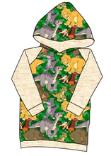 Load image into Gallery viewer, Prehistoric Pals Classic Hoodie (or Crewneck)