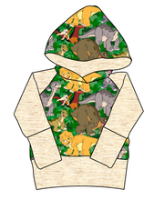 Load image into Gallery viewer, Prehistoric Pals Grow With Me Hoodie (or Crewneck)