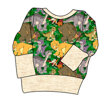 Load image into Gallery viewer, Prehistoric Pals Grow With Me Hoodie (or Crewneck)