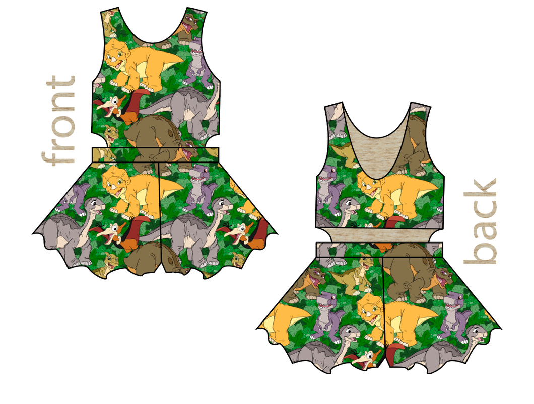 Prehistoric Pals Kids Playsuit
