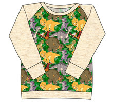 Load image into Gallery viewer, Prehistoric Pals Ladies&#39; Classic Crewneck