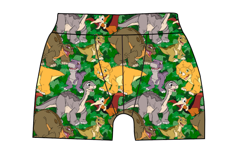Prehistoric Pals Mens' Boxer Briefs