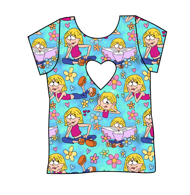 Inner Monologue Cambria Heart Back Tee