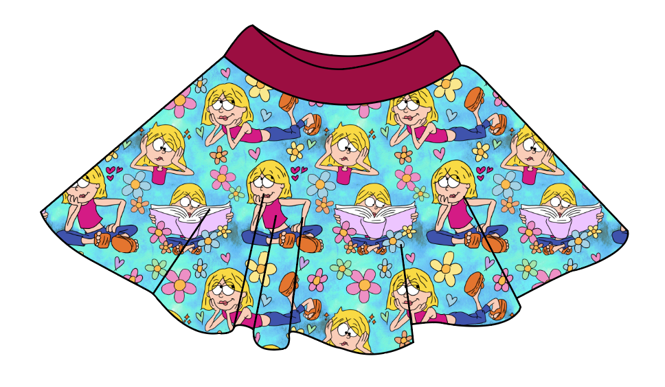 Inner Monologue Circle Skirt