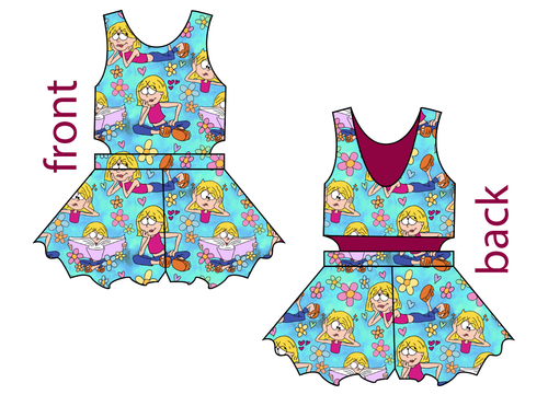 Inner Monologue Kids Playsuit