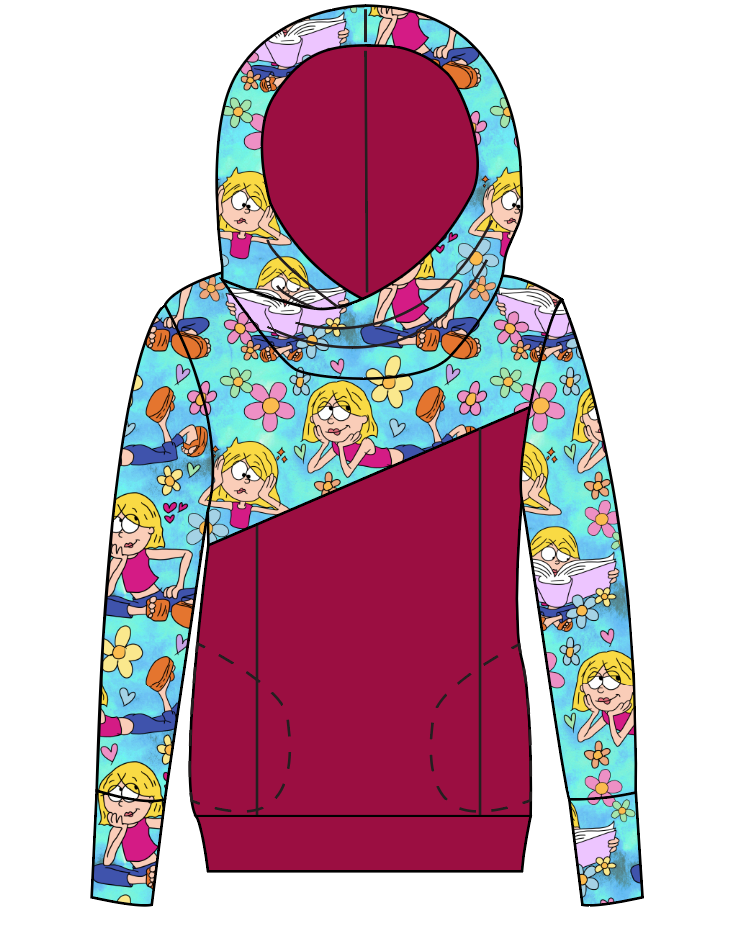 Inner Monologue Ladies Hoodie