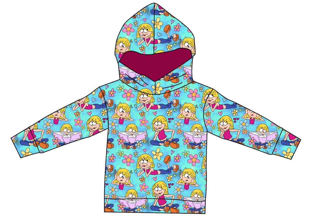 Inner Monologue Ladies Oversized Hoodie