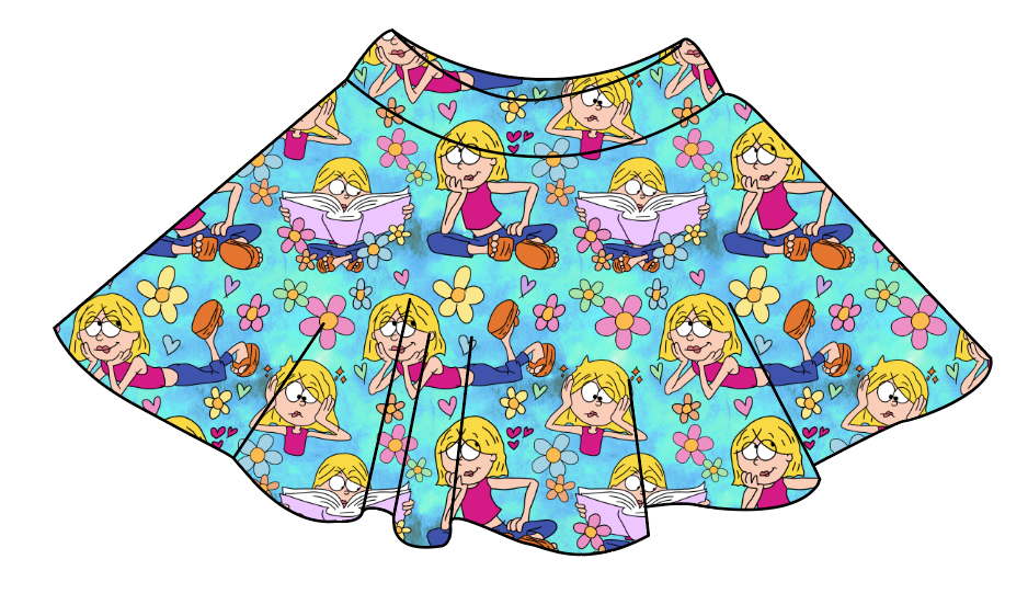 Inner Monologue Ladies' Circle Skirt