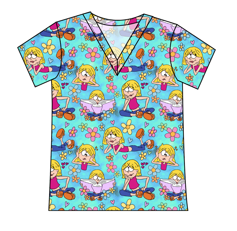 Inner Monologue Ladies' Slouchy V-Neck Tee