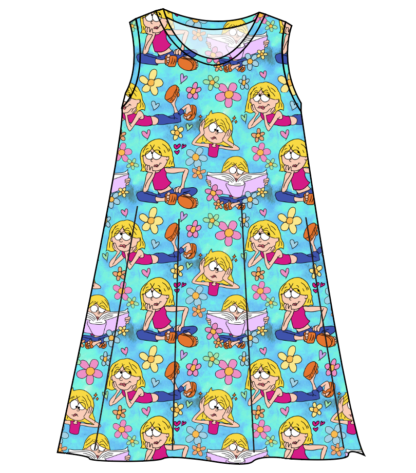 Inner Monologue Ladies' Swing Dress