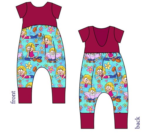 Inner Monologue Low Back Romper and Bubble Romper