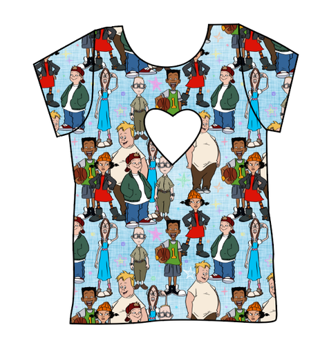 Playground Pals Cambria Heart Back Tee