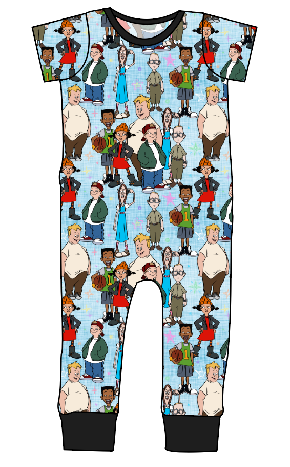 Playground Pals Emmett Pants And Shorts T-Shirt Romper