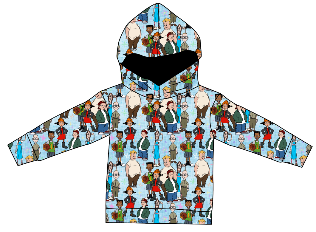 Playground Pals Ladies Oversized Hoodie