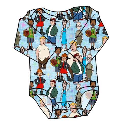 Playground Pals Lap Neck Bodysuit