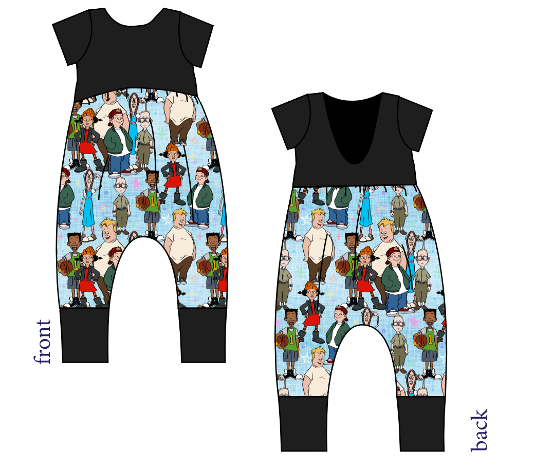 Playground Pals Low Back Romper and Bubble Romper