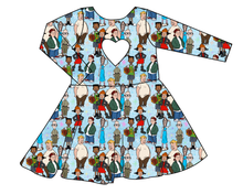 Load image into Gallery viewer, Playground Pals Molly Heart Back Twirly Dress