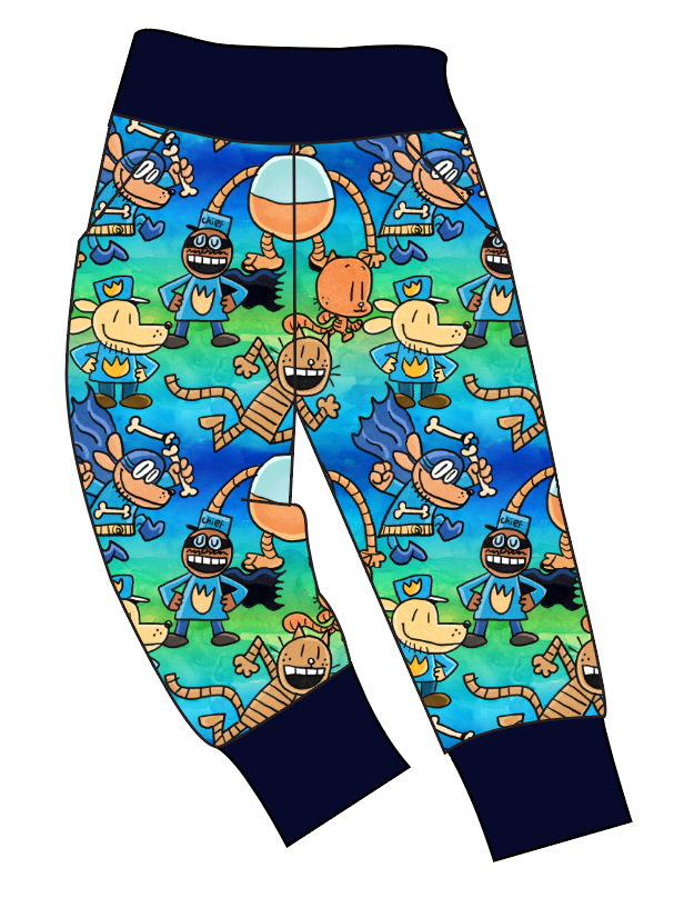 Crime-Biting Canine Basic Joggers And Jogger Shorts