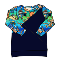 Load image into Gallery viewer, Crime-Biting Canine Classic Hoodie (or Crewneck)