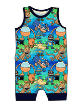 Load image into Gallery viewer, Crime-Biting Canine Emmett Pants And Shorts T-Shirt Romper