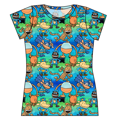 Crime-Biting Canine Ladies' Basic Tee