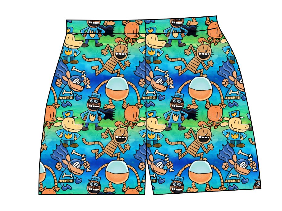Crime-Biting Canine Ladies' Lounge Shorts
