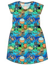 Load image into Gallery viewer, Crime-Biting Canine Ladies&#39; Play Dress