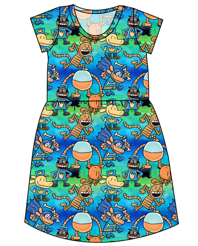 Crime-Biting Canine Ladies' Play Dress