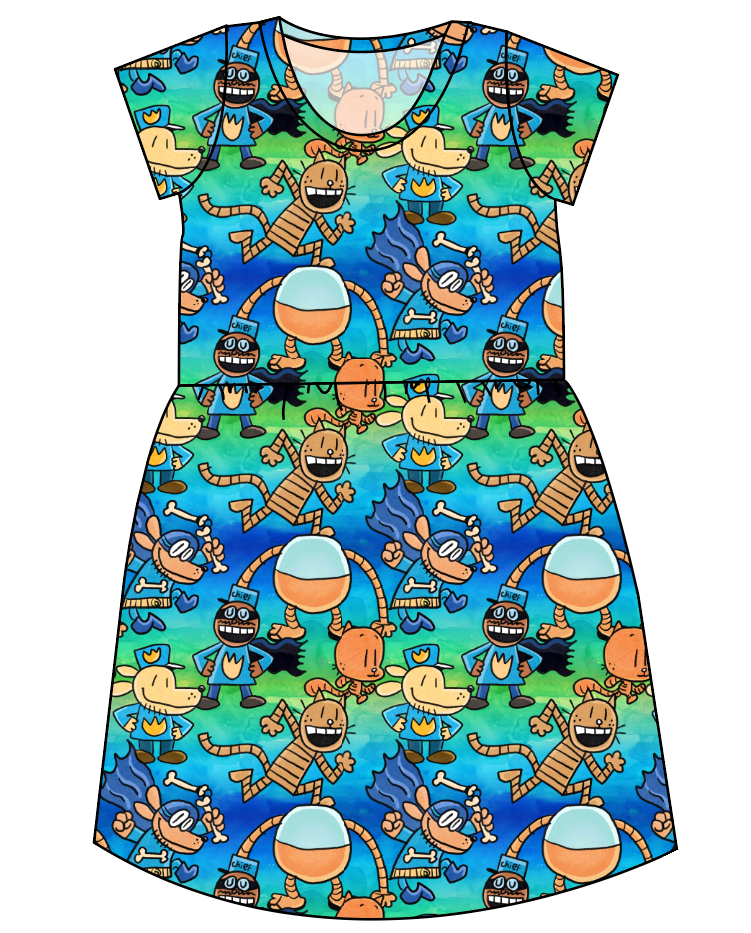 Crime-Biting Canine Ladies' Play Dress