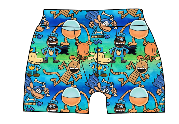 Crime-Biting Canine Mens' Boxer Briefs