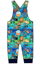 Load image into Gallery viewer, Crime-Biting Canine Overalls and Shortalls