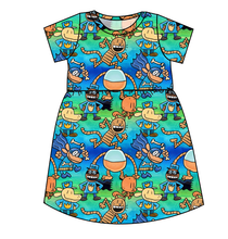 Load image into Gallery viewer, Crime-Biting Canine Play Dress