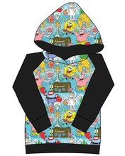 Load image into Gallery viewer, Bikini Bottom Ladies Hoodie