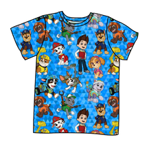 Load image into Gallery viewer, Blue Pup Boogie Basic Tee and Tank