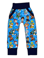 Load image into Gallery viewer, Blue Pup Boogie Beanpole Pants And Shorts
