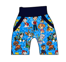 Load image into Gallery viewer, Blue Pup Boogie Beanpole Pants And Shorts