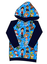 Load image into Gallery viewer, Blue Pup Boogie Classic Hoodie (or Crewneck)