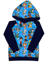 Load image into Gallery viewer, Blue Pup Boogie Ladies Hoodie