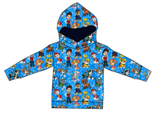 Load image into Gallery viewer, Blue Pup Boogie Ladies Oversized Hoodie