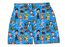 Load image into Gallery viewer, Blue Pup Boogie Ladies' Lounge Shorts